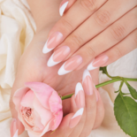Reverse French Nails
