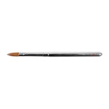 Acrylic Brush #10 Oval aluminium handle