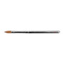 Acrylic Brush #10 Oval aluminium handle